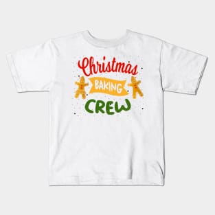 Christmas Baking Crew Kids T-Shirt